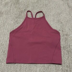 Wunder Train high neck cross back tank